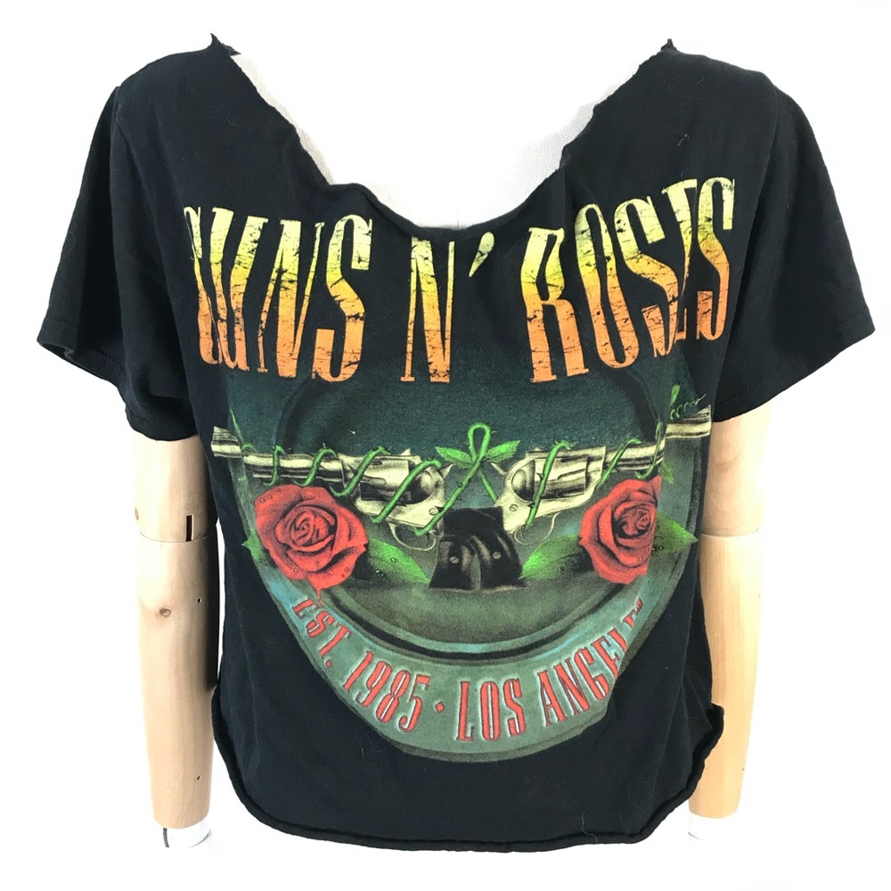 Guns N Roses Black Graphic Tee Size L